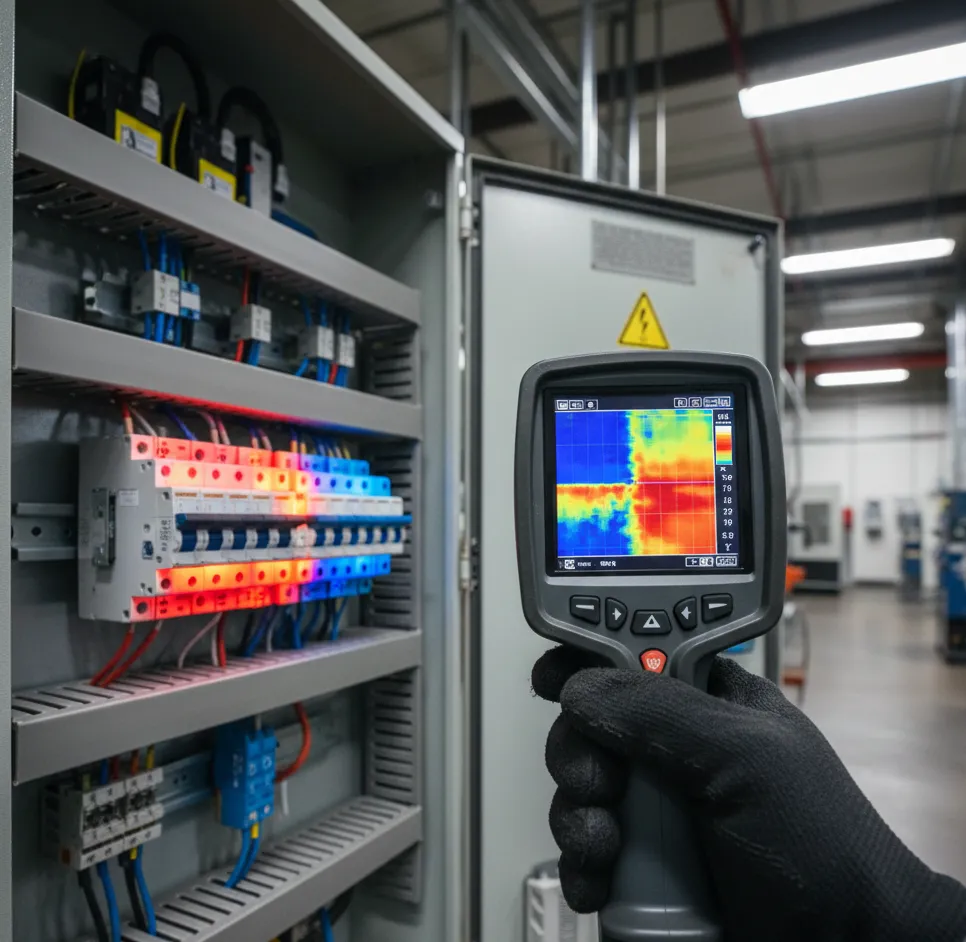 Mantenimiento eléctrico industrial de tableros y protecciones